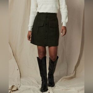 Ann Taylor Olive Skirt